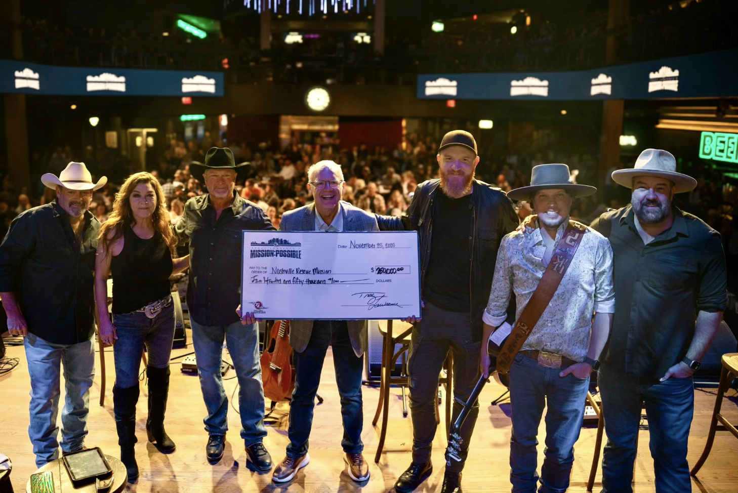 TRACY LAWRENCE CELEBRATES 20TH ANNIVERSARY OF TURKEY FRY AND BENEFIT CONCERT, RAISING $355,000, DISTRIBUTING 5,350 TURKEYS AND PROVIDING 50,000+ MEALS